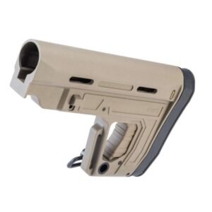 Stock Coronha M4 Airsoft R Series Tipo 1 TAN - APS - Hit Airsoft Brasil