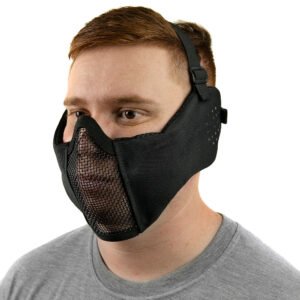 Máscara de Proteção Airsoft Meia Face Confort - Hit Airsoft Brasil