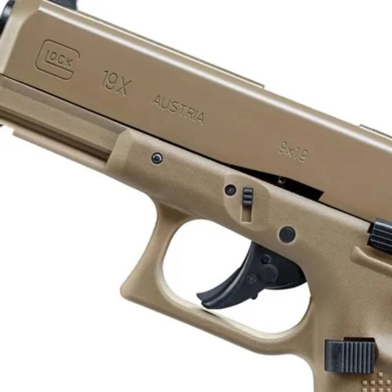 Pistola Airgun CO2 Glock G19x Tan Blowback 4,5mm - Umarex - Image 4