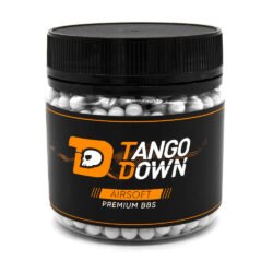 BBs Bolinhas Premium Airsoft 6mm 0,36g 1000 Unidades - Tango Down - Hit Airsoft Brasil