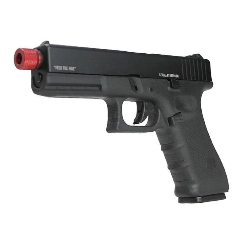 Pistola Airsoft Gbb Glock G17 Raven Blowback - Tag - Image 2