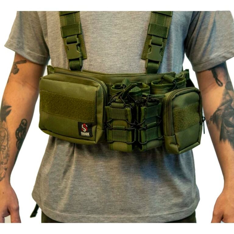 Colete Chest Rig Airsoft Modular Verde - Shark - Image 2