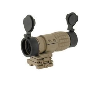 Mira Magnifier 3x Zoom Tan para Airsoft - Hit Airsoft Brasil