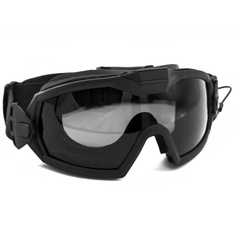 Óculos Goggle com Cooler e 2 Lentes Antiembaçantes Preto - FMA - Hit Airsoft Brasil