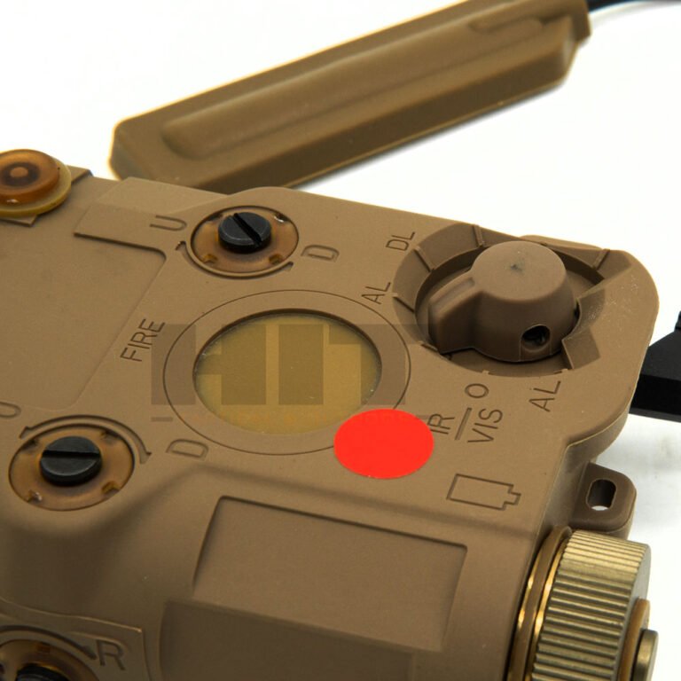 Anpeq Funcional Airsoft Tan Lanterna + Laser Vermelho - FMA - Image 2