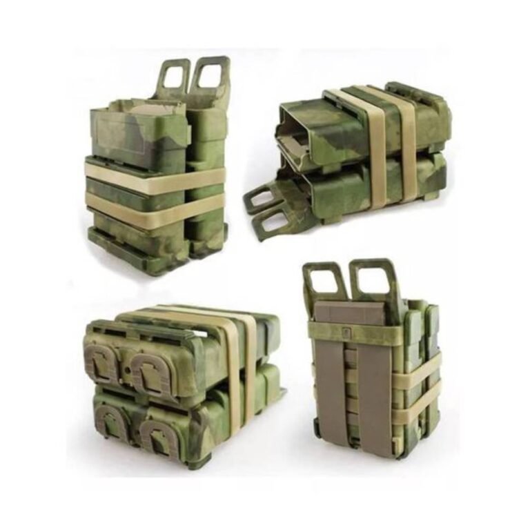 Porta Magazine Rigido Multicam M4 Airsoft Duplo Modular - Hit Airsoft - Image 2