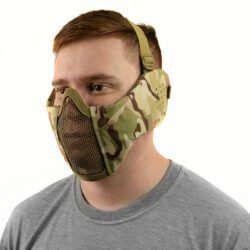 Máscara de Proteção Airsoft Meia Face Confort - Cor Multicam