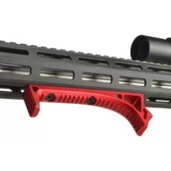 Front Grip Angular Vermelho em Metal M-LOK para Airsoft - Hit Airsoft Brasil