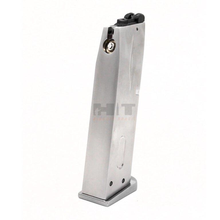 Magazine Airsoft Gbb M92 Chrome 24rds - We - Image 2