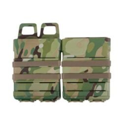 Porta Magazine Rígido Multicam M4 Airsoft Duplo Modular - Hit Airsoft Brasil