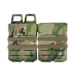 Porta Magazine Rígido Multicam M4 Airsoft Duplo Modular - Hit Airsoft Brasil