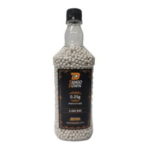 BBs Bolinhas Premium Airsoft Tango Down 0,25g 5000un - Hit Airsoft Brasil