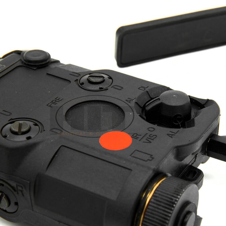 Anpeq Funcional Airsoft Black Lanterna + Laser Vermelho FMA - Image 2