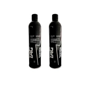 Kit 2x Cilindro Green Gas Airsoft 270g - TAG - Hit Airsoft Brasil