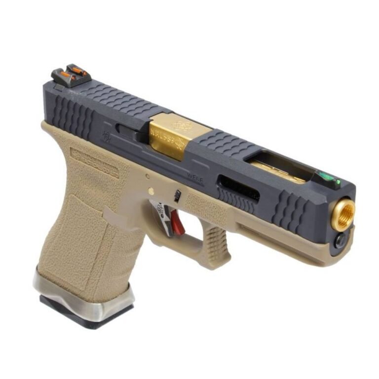 Pistola Airsoft GBB Glock G17 T-Force Dual Tone T6 - WE - Image 3