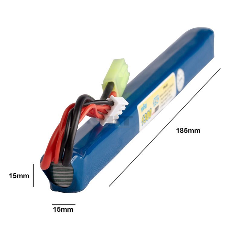 Bateria de LiPo Airsoft 11.1v 1300mah 15C FFB-023 - Feasso - Image 2