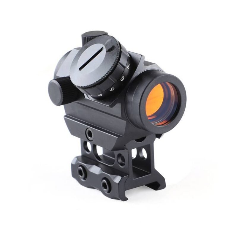 Mira Holográfica Red Dot Airsoft Modelo T1 com Elevação 22mm - Hit Airsoft Brasil