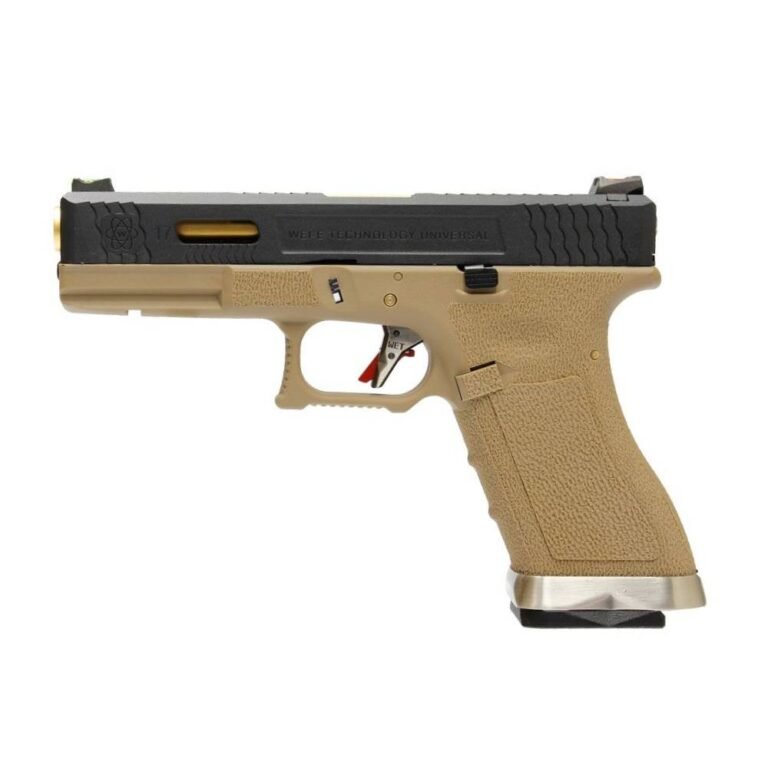 Pistola Airsoft GBB Glock 17 T-Force T6 Blowback - WE