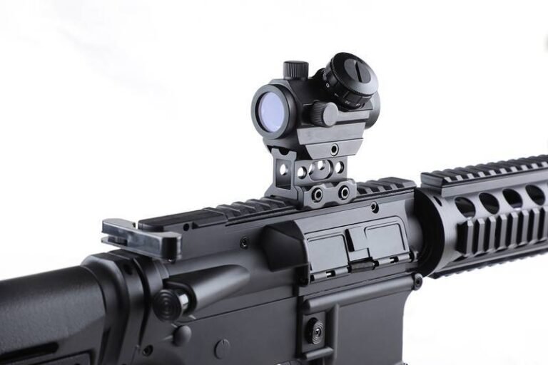 Mira Holográfica Red Dot Airsoft Mod. T1 Com Elevação 22mm - Image 3