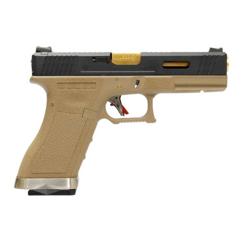 Pistola Airsoft GBB Glock G17 T-Force Dual Tone T6 - WE - Image 4