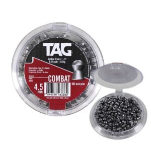 Chumbinho Combat 100un 4,5mm - Tag - Hit Airsoft Brasil
