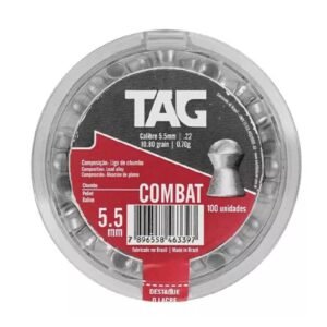 Chumbinho Combat 100un 5.5mm - Tag