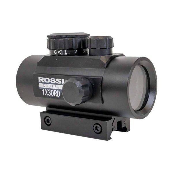 Mira Holográfica 1x30RD Ajustável 11mm / 22mm - Rossi - Hit Airsoft Brasil