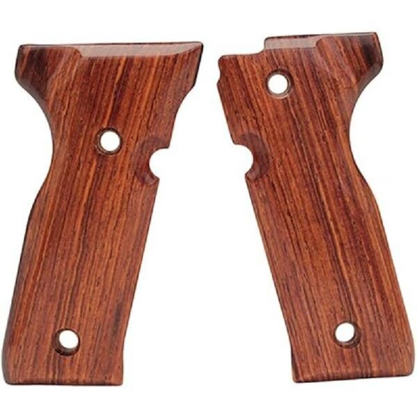 Par de Talas em Madeira para M9 Airsoft GBB - SRC - Hit Airsoft Brasil