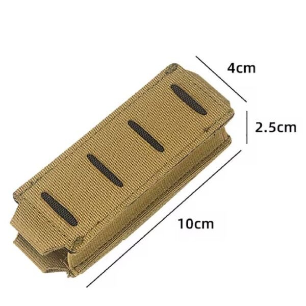 Porta Magazine Tan Corte a Laser para Pistola Airsoft - Hit Tactical 