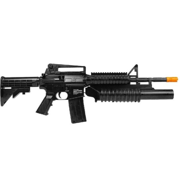 Rifle de Airsoft Spring (Mola) + Lança Granadas Fake - Rossi - Image 4