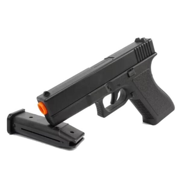 Kit Pistola Airsoft Spring (Mola) Glock V307 + BBs + Alvos - Imagem 3