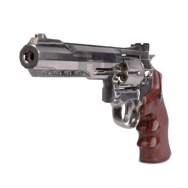 Kit Revolver de Airgun CO2 W702s 6'' 4,5mm + Esferas + Co2 + Silicone - Image 3