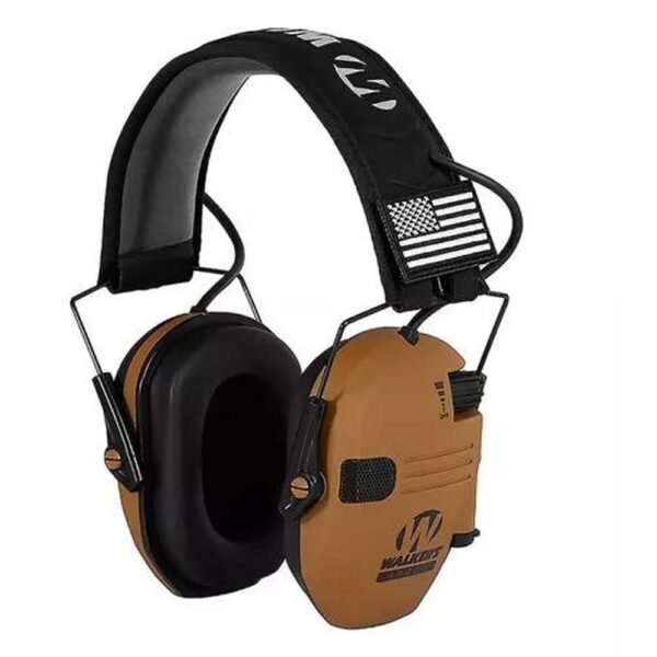 Abafador Auricular Eletrônico Walker’s Razor Desert – Hit Airsoft Brasil