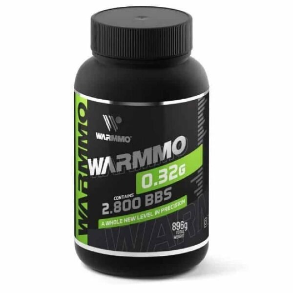 BBs Airsoft Premium 6mm 0,32g 2800un - Warmmo - Hit Airsoft Brasil