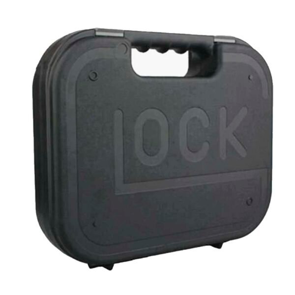 Case maleta Rigida Preta Licenciada p/ Pistola Glock - Wadsn
