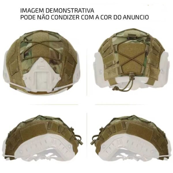 Capa de Capacete Tatico Fast - Multicam - Imagem 3