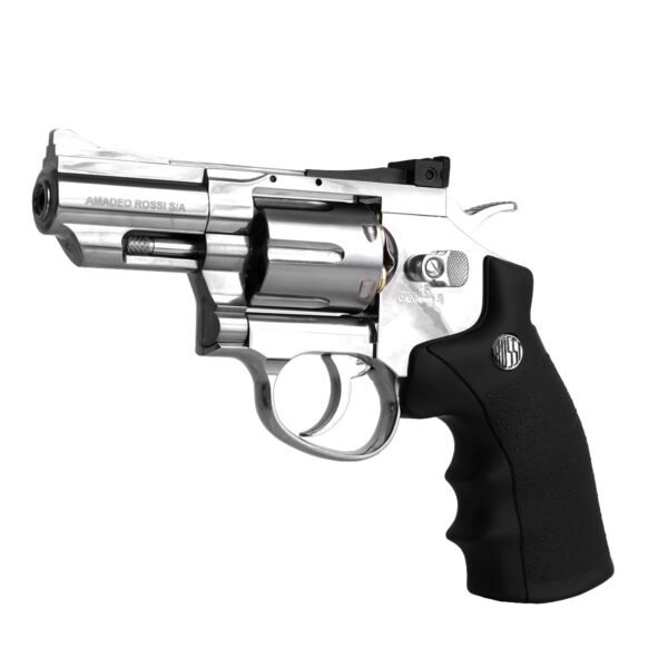 Kit Revolver de Airgun 708s 2'' Co2 4,5mm + Esferas + CO2 + Silicone - Image 3