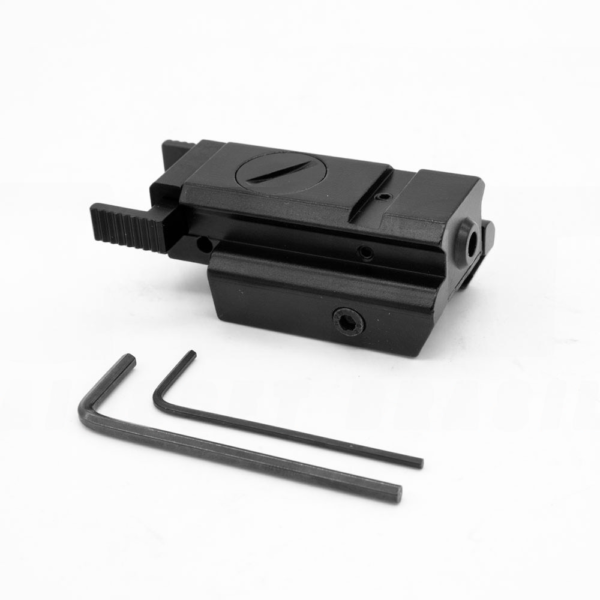 Mira Laser Vermelho P/ Airsoft 20mm - Imagem 2