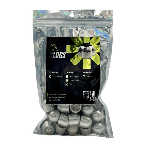 Munição Paintball Slug Alumínio .68 Umarex 30un - LTL - Imagem 2