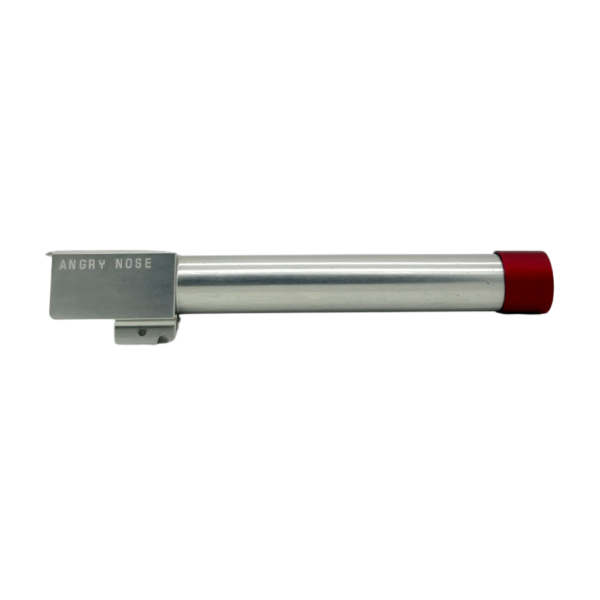 Outer Barrel Fixo Cinza Prata Classic Glock G17/G18C GBB Airsoft - Imagem 3