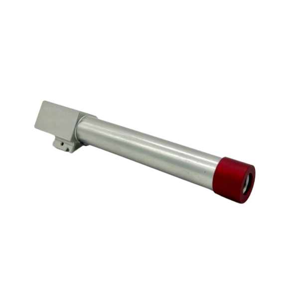 Outer Barrel Fixo Cinza Prata Classic Glock G17/G18C GBB Airsoft - Imagem 2