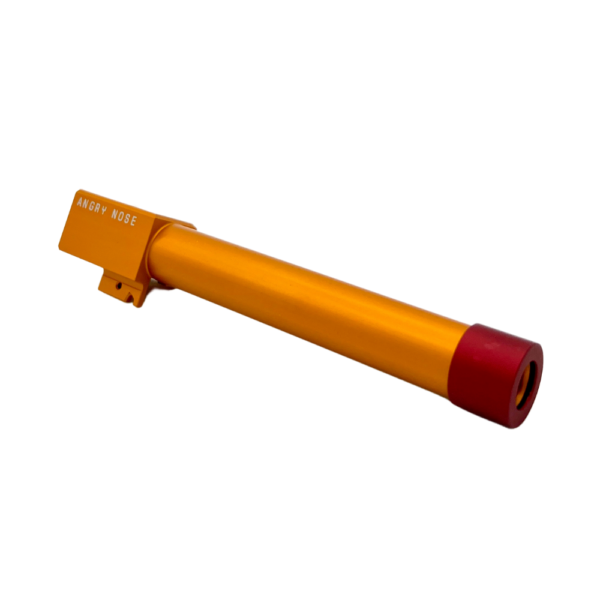 Outer Barrel Fixo Dourado Classic Glock G17/G18C GBB Airsoft - Imagem 4