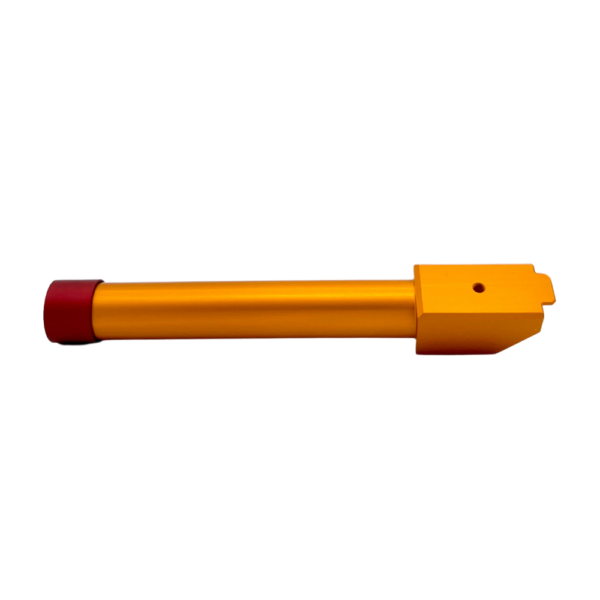 Outer Barrel Fixo Dourado Classic Glock G17/G18C GBB Airsoft - Imagem 3