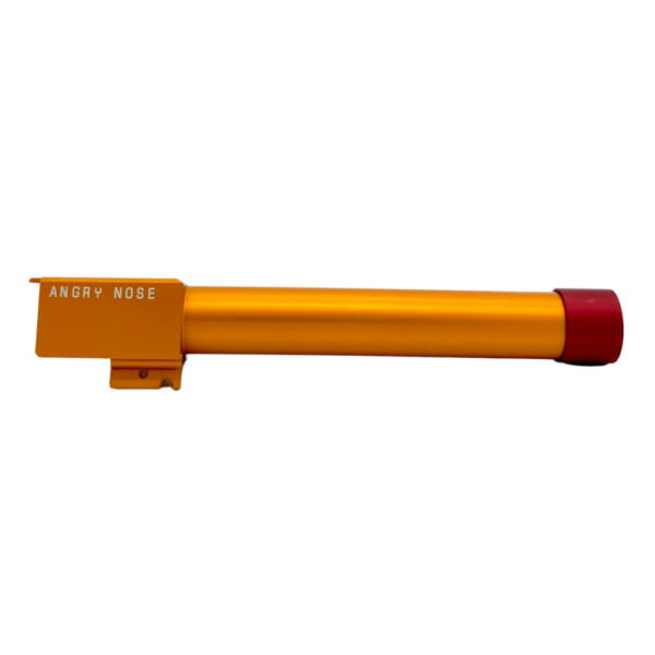 Outer Barrel Fixo Dourado Classic Glock G17/G18C GBB Airsoft - Imagem 2