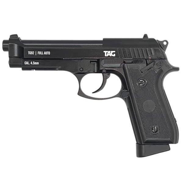 Pistola Airgun CO2 TG92 Full Metal Auto Blowback 4,5mm - TAG