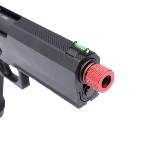 Pistola Airsoft GBB Hi Capa 4.3 Black Whisper Full Metal  Blowback - TAG - Imagem 5