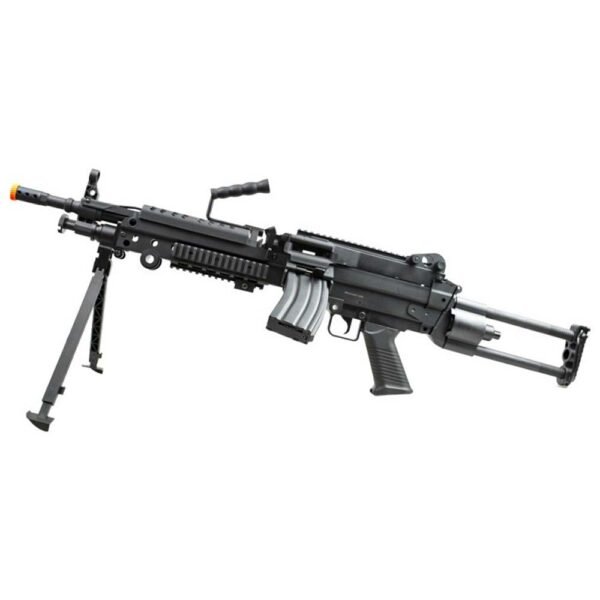 Rifle Airsoft AEG Suporte LMG M249 Light – Rossi – Hit Airsoft Brasil