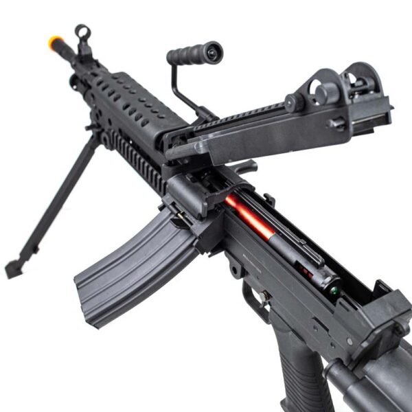 Rifle de Airsoft AEG Suporte LMG M249 Light - Rossi - Image 4