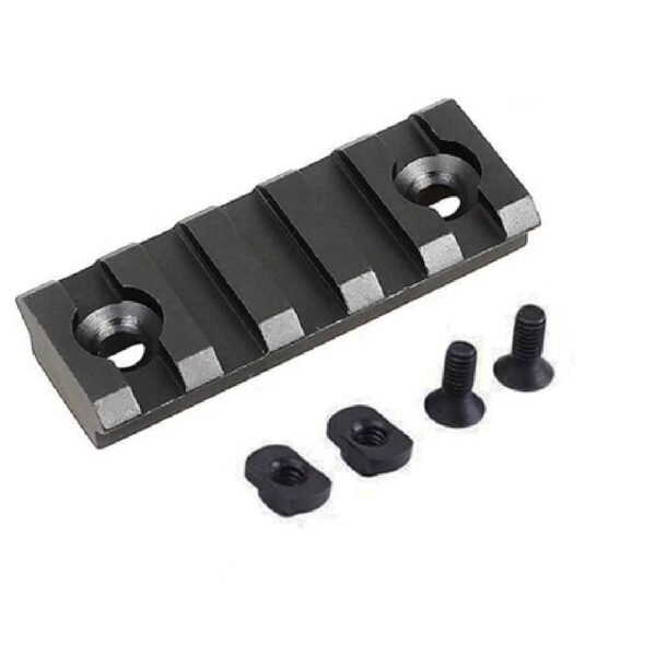 Trilho M-lok em Metal 5cm para Airsoft - Hit Airsoft Brasil