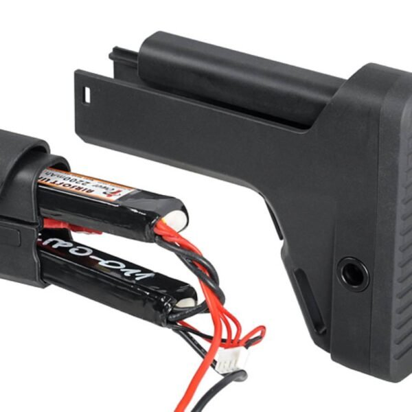 MegaKit Airsoft Aeg M917 UTR 45 Eletrônica + Case + Bateria + Carregador + BBs + Alvos - Image 6